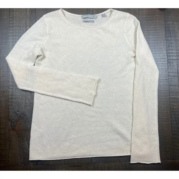 VINCE Women's 100% Cashmere Sweater, Beige, Size XS - Picture 1 of 7